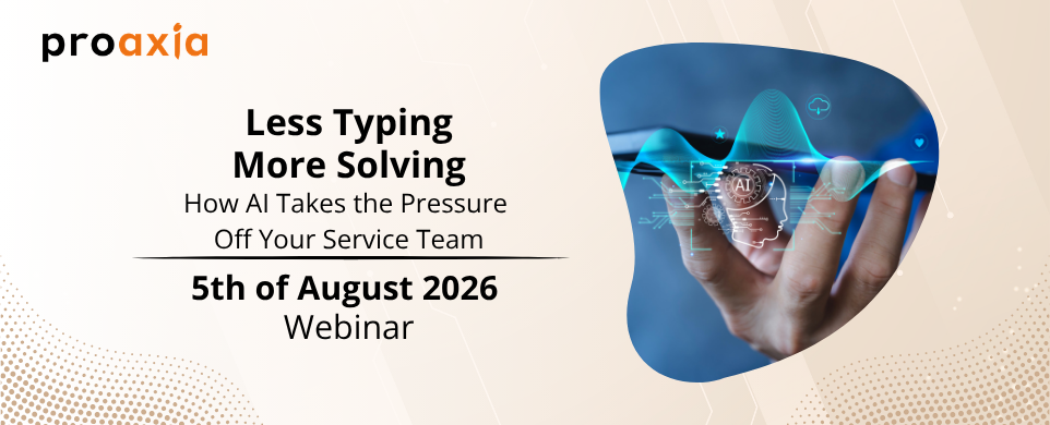 less typing more solving webinar banner english