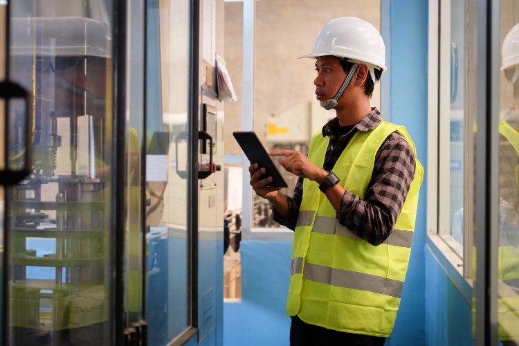 Service Technician with App