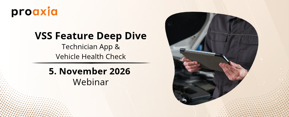 VSS Feature Deep Dive technician App Banner Deutsch